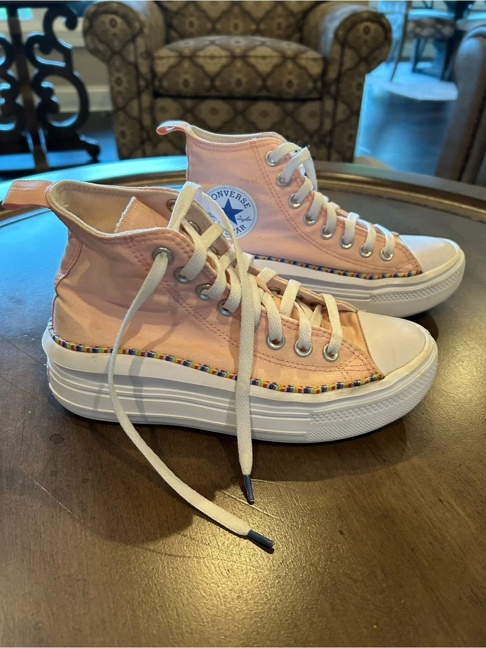 Converse All Star Move Friendship Bracelet Sneaker Big Kids 4.5/Women’s 6.6